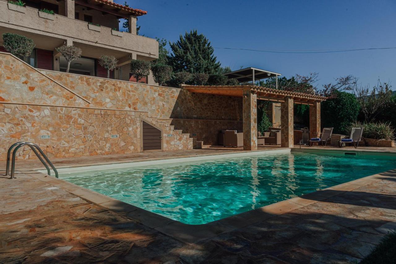 Pool And Sea View Apartments Agia Marina  Exteriér fotografie
